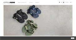 Desktop Screenshot of civiconove.com